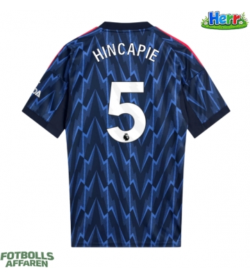 Arsenal Piero Hincapie #5 Bortatröja 2025-26 Kortärmad